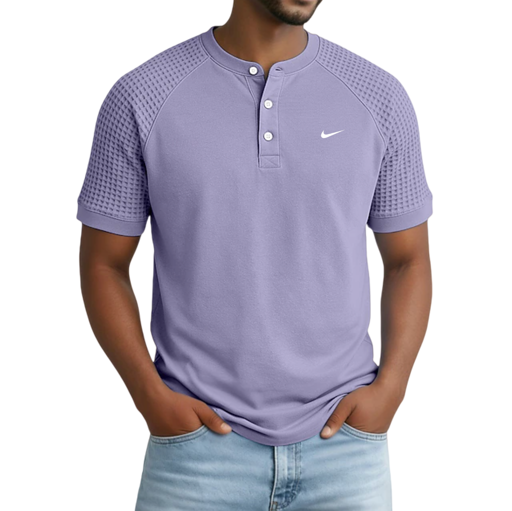 Everyday Raglan Henley Shirt