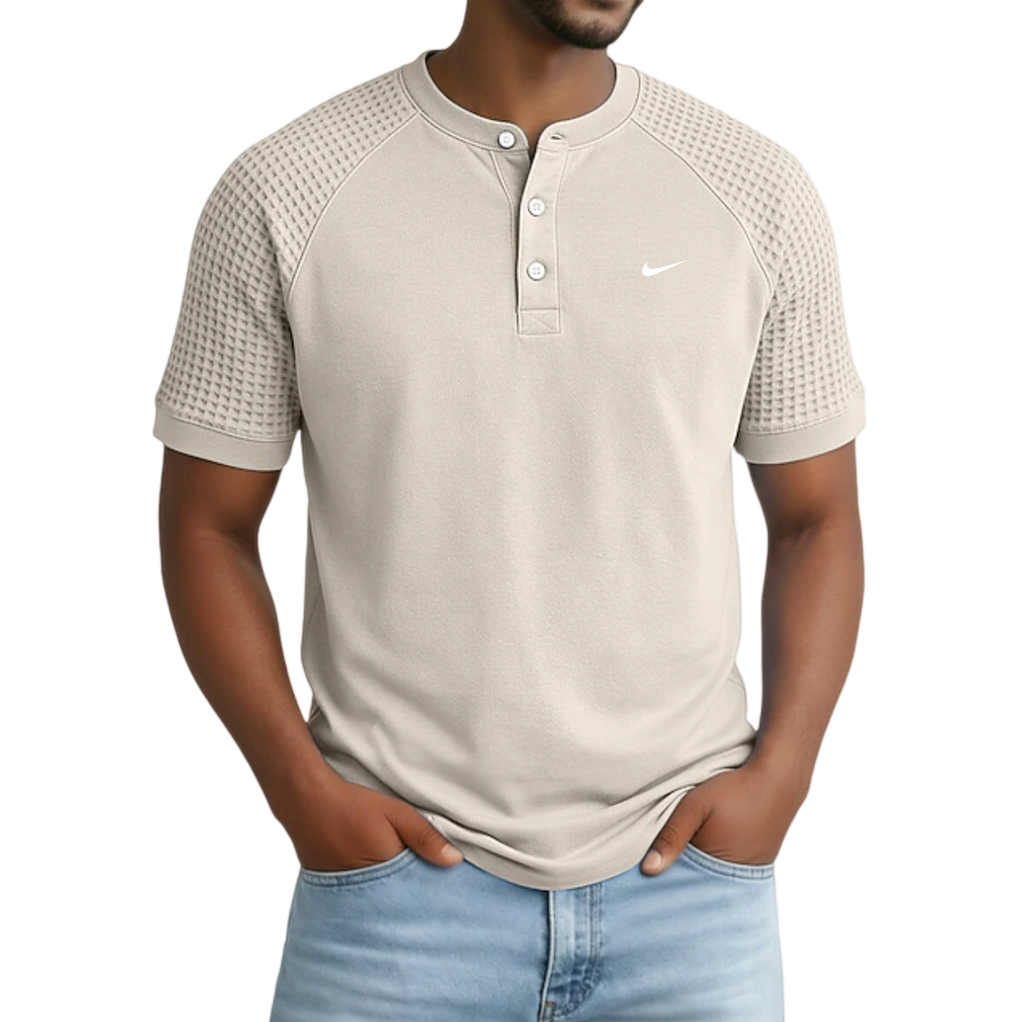 Everyday Raglan Henley Shirt