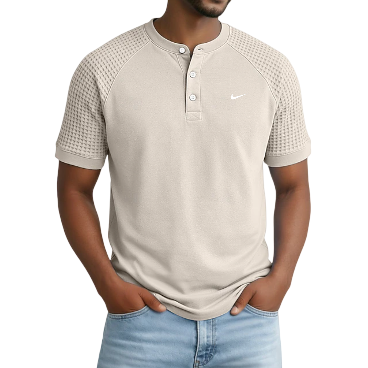 Everyday Raglan Henley Shirt