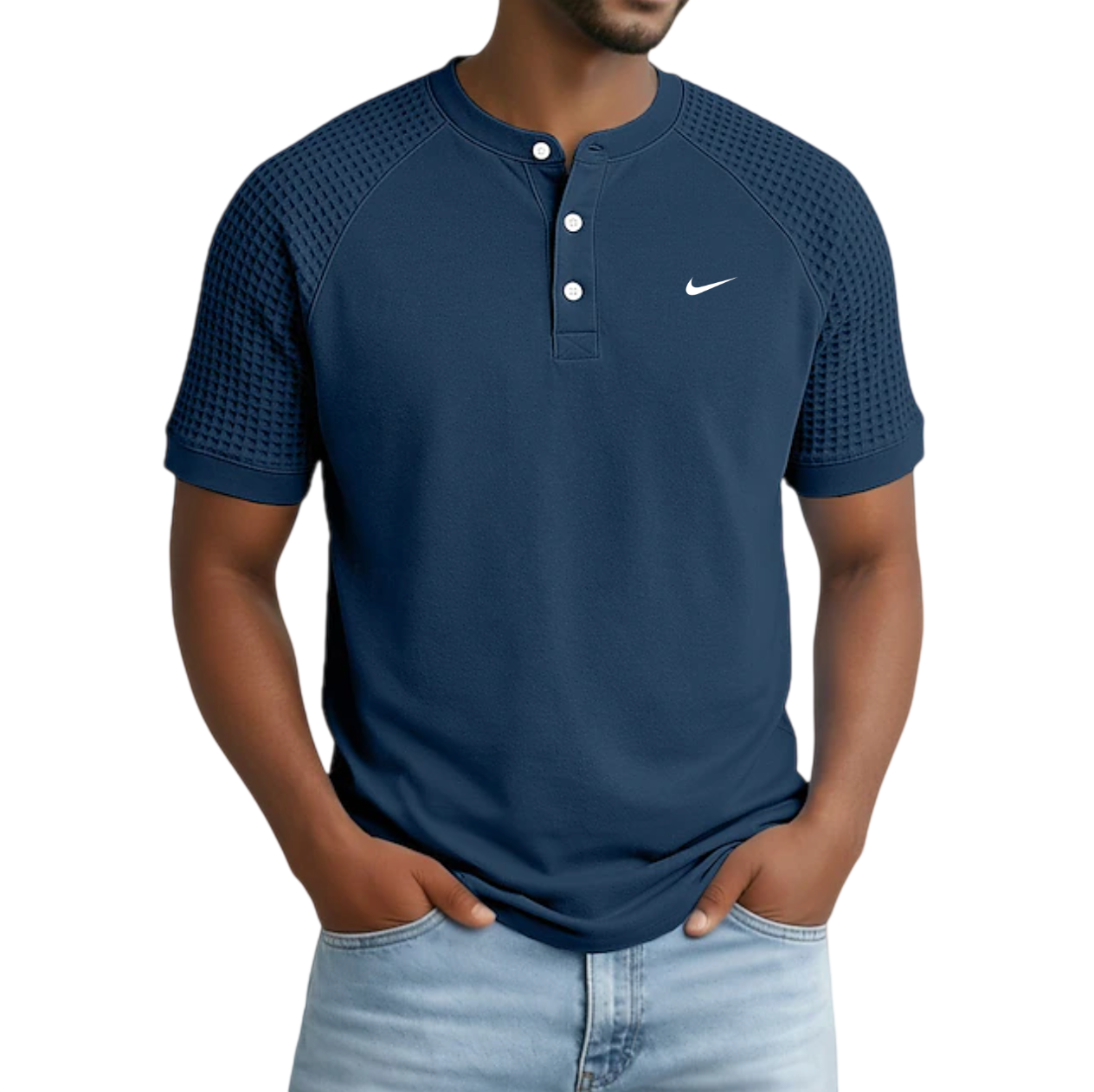 Everyday Raglan Henley Shirt