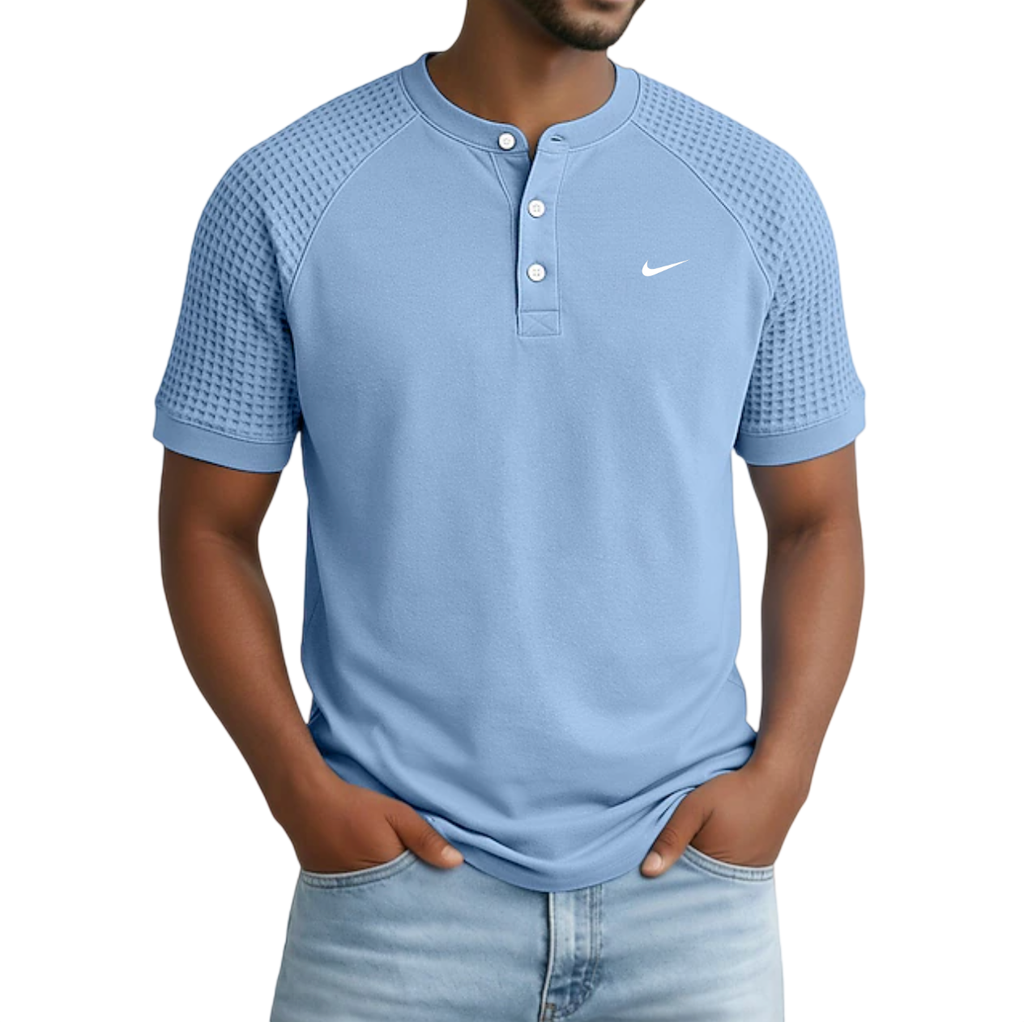 Everyday Raglan Henley Shirt